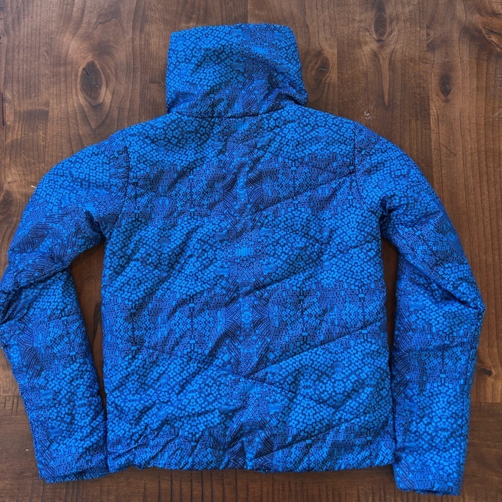 Patagonia Women's Geoharmony Insulated Puffer Jacket | Andes Blue | XS - Picture 4 of 5